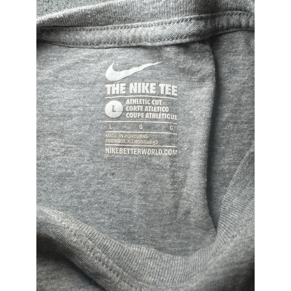 Nike Xavier Men's Rugby Gray Long Sleeve Athletic Shirt Size Large